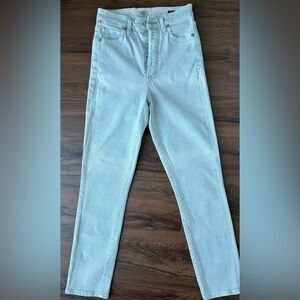 Citizens Of Humanity Light Colored Straight Leg Jeans